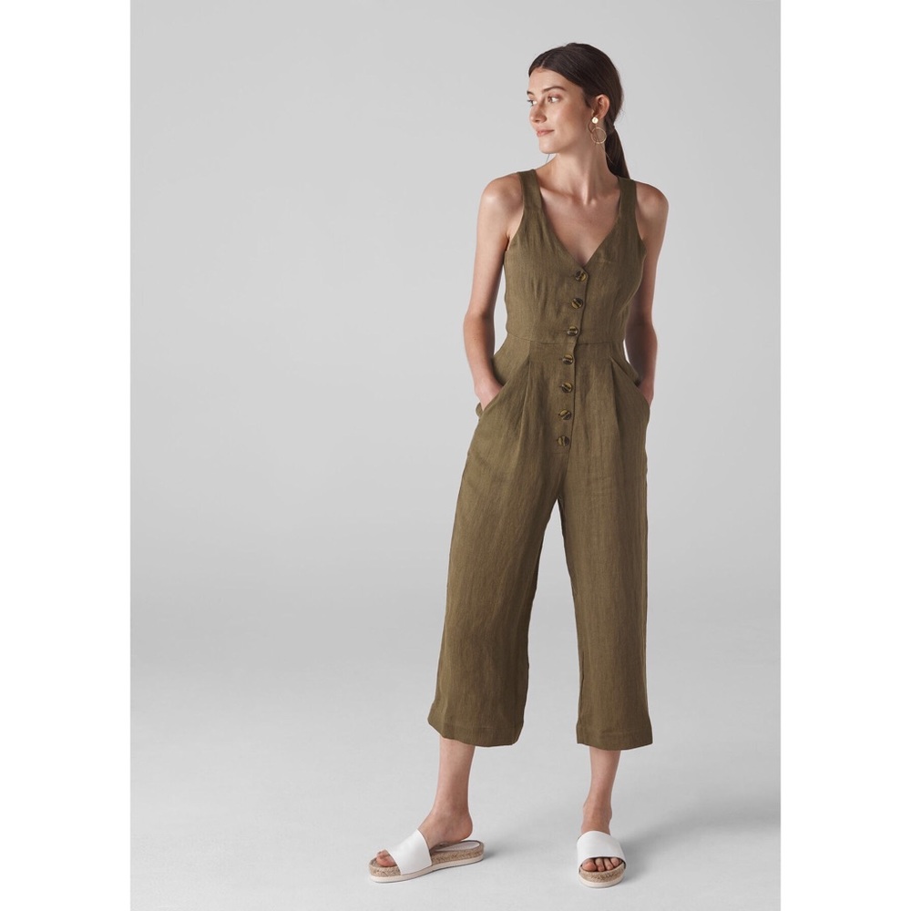 NWT Whistles Liza Jumpsuit size US 10